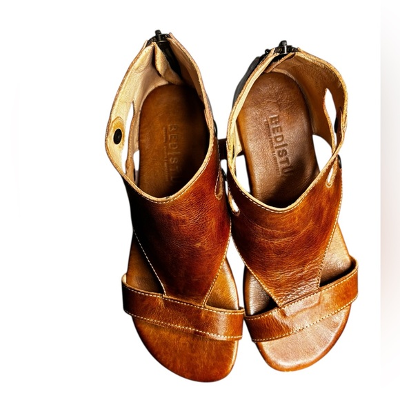 Bed Stu Women's Soto Cafe Latte Tie Dye Leather Gladiator Sandals Size 9 - Picture 8 of 10